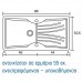 Νεροχύτης συνθετικός SANITEC CLASSIC 328